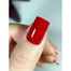 Hybride nagellak DONKER Nieuwe collectie 137 tomaat 6 ml - Фото №3