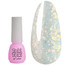 Gellack Toki-Toki Unicorn UN01 durchscheinend weiß mit Glitzer 5 ml - Фото №1
