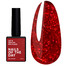 Gel polish NAILSOFTHEDAY Let's special Mrs. Claus red with glitter 10 ml - Фото №1