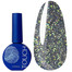 Nageltop Touch Twinkle Top 02 transparent mit grünem Glitzer und reflektierendem Schimmer 13 ml - Фото №1