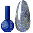 Hybride top Touch Twinkle top 05 transparant met blauwe glitter en reflecterende glans 13 ml - Фото №1