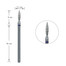 Diamantschneider TOUCH Tornado scharf blau 2,1 mm (H0210SD-M) - Фото №1