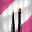 Double-ended brush Staleks EXPERT liner 7 mm / for gradient 11 mm (NBE-01/07) - Фото №2
