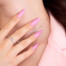 Gel voor extensions MAKEAR Challengel HG03 Candy Pink 15 ml - Фото №3