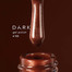 Gellack DARK 158 braun mit goldenem Schimmer 10 ml - Фото №2