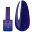 Gellak DARK 169 blauw met glitter 10 ml - Фото №1