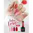 Gel-Nagellack Claresa LA LA LOVE 1  Hellrosa mit Glitzer, 5 g - Фото №5
