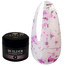 Гель для наращивания Crystal Builder Gel Spring Nude 9 нежно-бежевый с сухоцветами 15 мл - Фото №1