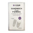 Верхние формы GNBLab Sandwich Dual Forms Oval Shape 240 шт. W557 - Фото №1