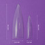 Гелевые типсы TUFI profi Half Cover Soft Gel Tips Стилет Прозрачные 240 шт (0326343) - Фото №3