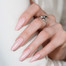 Gel polish MAKEAR Pastel Princess 407 pink with shimmer 8 ml - Фото №3