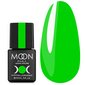 Moon Full Hybrid Nagellak Neon Kleur № 702 Groen 8 ml