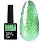 База NAILSOFTHEDAY Potal №25 зеленая с зеленой поталью 10 мл