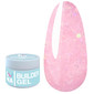 LUNA Gel voor extensions Diamond Gel №2 pastelroze met glitter 15 ml (323-2355-0461)