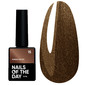 Гель-лак NAILSOFTHEDAY Korean cat eye 15 светло-коричневый 10 мл