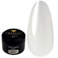 Gel zur Verlängerung Crystal Builder Gel №10 milchig mit Schimmer 15 ml