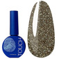 Гель-лак TOUCH Space gel polish 02 бежево-золотой светоотражающий 9 мл